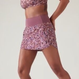 Athleta run with it skort